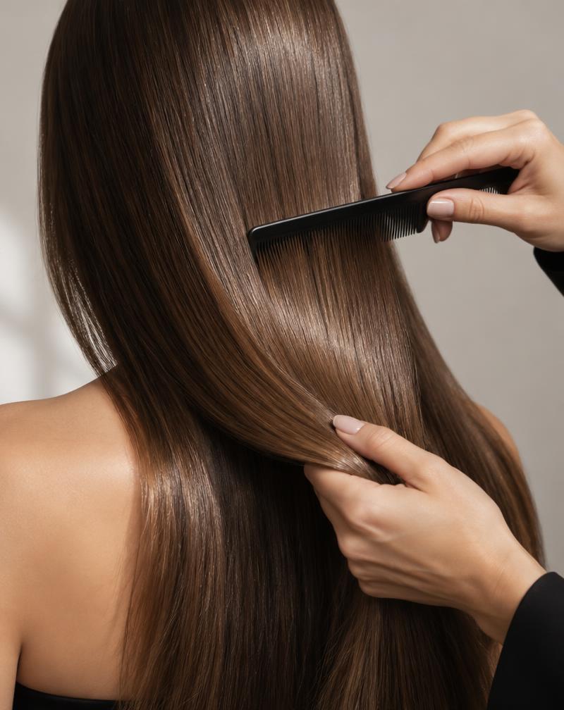 Soin et coiffage délicat des cheveux